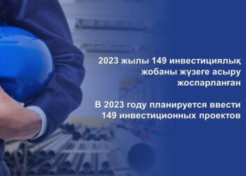 149 investment projects to be launched in 2023 in Kazakhstan