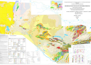 Uzbekistan’s geologists will be creating a unified geological map of Central Asia