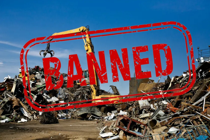 Ban on export of scrap and waste ferrous and nonferrous metals extended