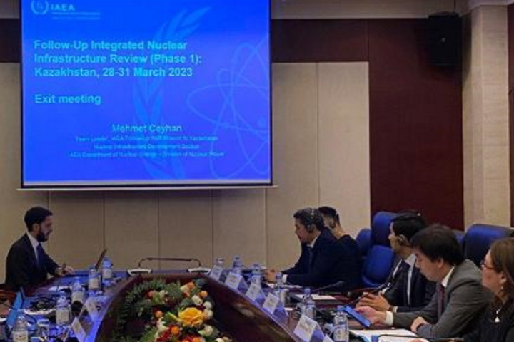 IAEA team completes follow-up Kazakh infrastructure review